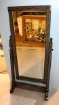 Decorative Beveled Glass Cheval Mirror