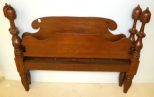 Early American Acorn Finial Bed