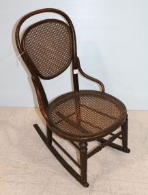 Antique Lady's Bentwood Rocker