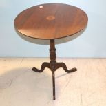 Snake Leg Round Tilt Top Table