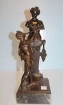 Trumpet Lady Bronze