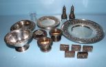 Various Kirk & Sons Repousse Sterling Pieces