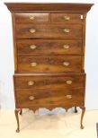 Queen Anne 1830-1840's Highboy