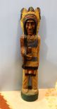 Cigar Store Hand Carved Indian