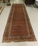 Wool Hand Knotted Runner Rug