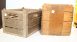 Wood Crate, and Aupke's Dairy Crate