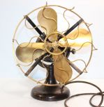 Westinghouse #8421 Vintage Fan with Brass Blades