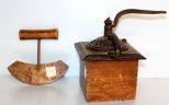 Antique Coffee Grinder and Tobacco Cutter