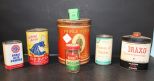 Grouping of Antique Advertising Tins
