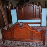 Queen Size Carved Bed