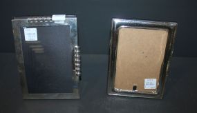 Two Sterling Silver Frames