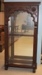 Heavily Carved Display Cabinet
