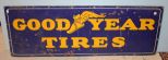 Large Goodyear Porcelain Sign
