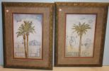Two Large Prints of Palm Trees