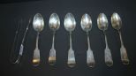 Sterling Spoons and Tongs