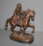 Bronze Cavalier on Horse