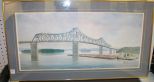Artist Proof of Guntersville Bridge