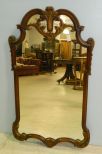1930's Wood Carved Mirror
