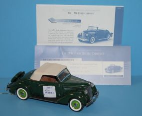 1936 Ford Deluxe Cabriolet Die Cast