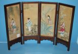 Early 20th Century Oriental Table Screen
