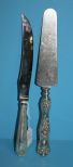 Sterling Handle Cake Knife and Sterling Handle Fish Knife