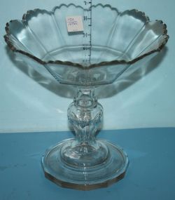 Mid 19th Century Glass Compote