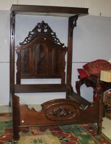 Mid 19th Century half Teaster Bed