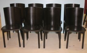 Set of Eight Calligaris Chairs