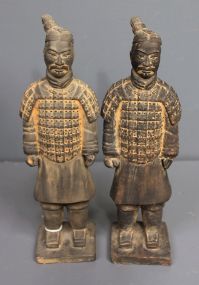 Pair of Terra Cotta Figurines