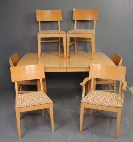 Mid 20th Century Table and Six Chairs
