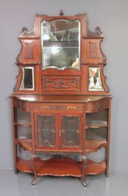 Early 20th Century Mahogany Etagere