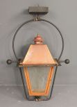 Hanging Copper Lantern