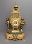 Monumental Size Rococo Mantel Clock