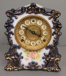William Gilbert Porcelain Mantel Clock