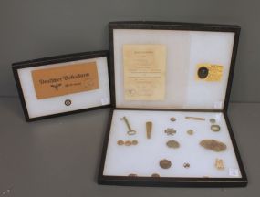 Three German War Framed Items
