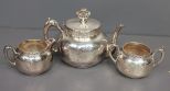 Three Piece Triple Plate Tea Set