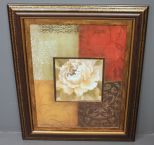 Large Rose in Squares