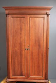 Contemporary Mahogany Wardrobe