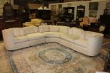 Contemporary designer style sectional sofa