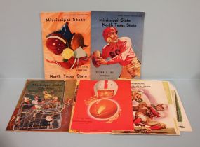 1953 Mississippi State/Ole Miss Football Program and Other Football Programs