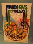 Mardi Gras New Orleans 1985 Poster