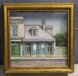 New Orleans Houses in Shadow Box, Jim Blanchard