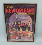 Vintage New Orleans Tourism Poster