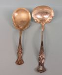 Two Rogers Brother Silverplate Ladles