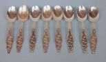 Whiting Sterling Silver Coffee Spoons