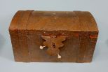 Early 20th Century Wood Doll Trunk