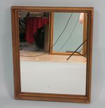 Heavy Mirror In Gold Shadow Box Style Frame