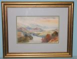 Scottish Scene Watercolor, John Blair (1850-1934)
