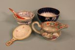 Various Painted Porcelain Pieces