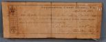 1865 Appomattox Court House, VA Civil War Prisoner Parole Certificate
